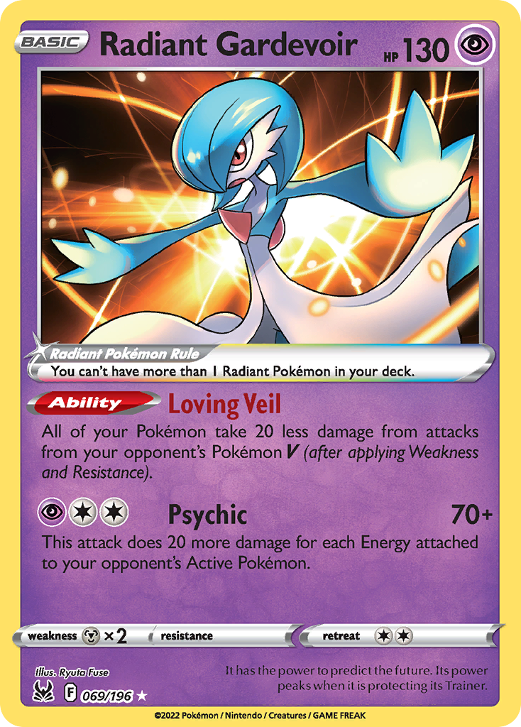 Radiant Gardevoir - 69/196 Lost Origin