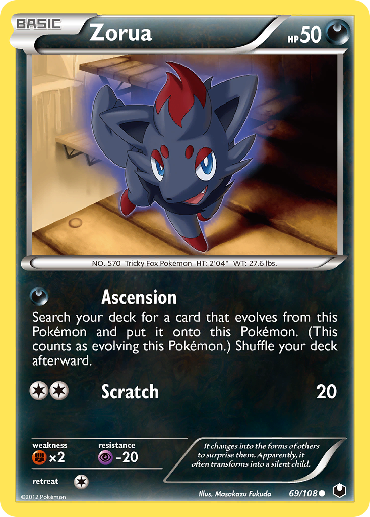 Zorua - 69/108 Dark Explorers