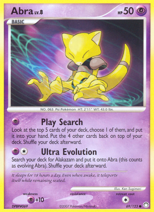 Abra - 69/123 Mysterious Treasures