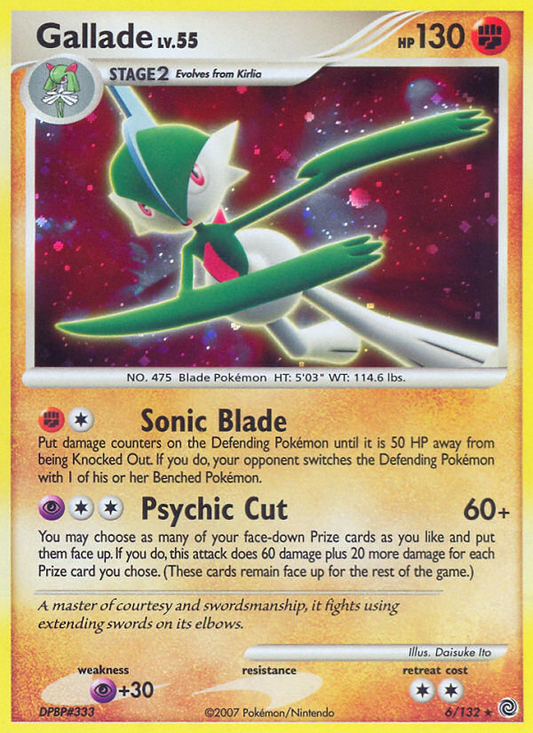 Gallade - 6/132 Secret Wonders