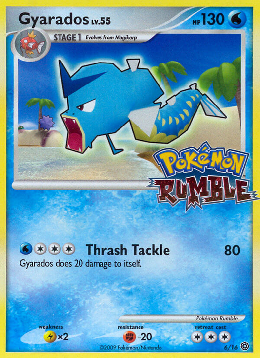 Gyarados - 6/16 Pokémon Rumble