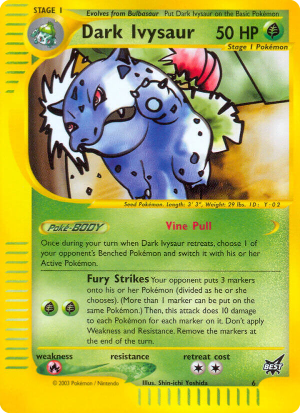 Dark Ivysaur - 6/9 Best of Game