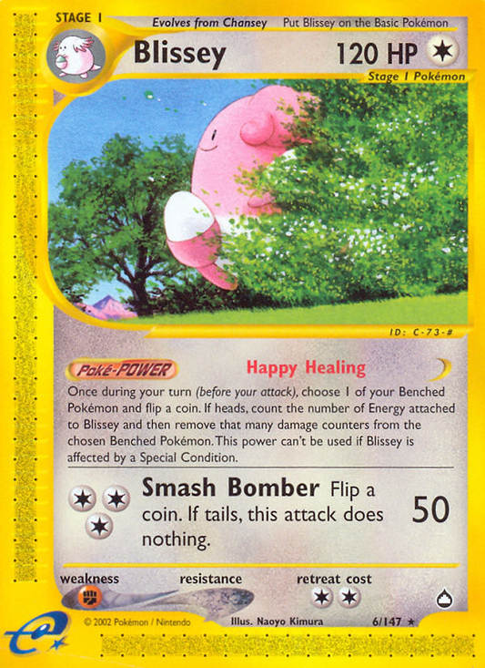 Blissey - 6/147 Aquapolis