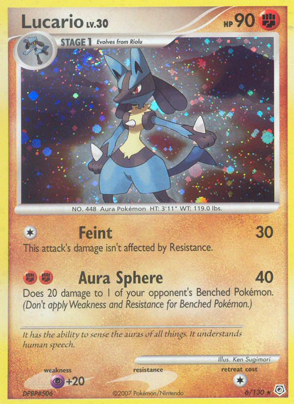 Lucario - 6/130 Diamond & Pearl