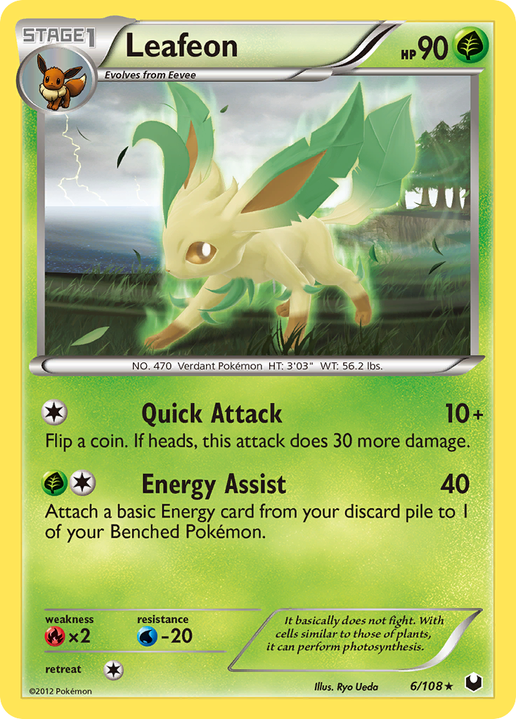 Leafeon - 6/108 Dark Explorers