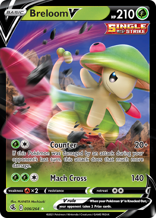 Breloom V - 6/264 Fusion Strike