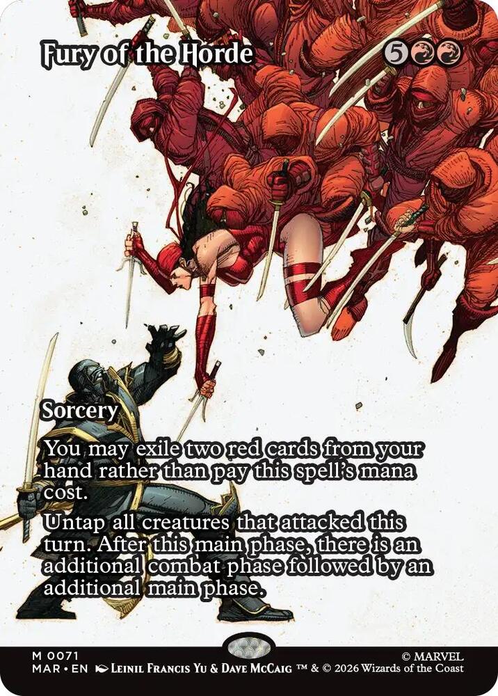 Fury of the Horde (Borderless) [Marvel Universe Eternal-Legal] 71