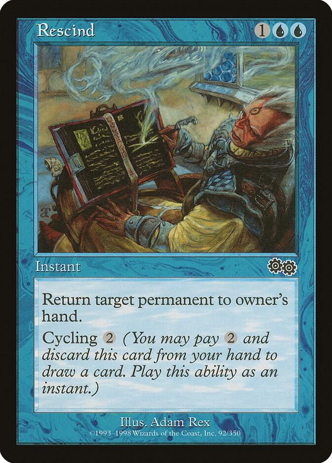 Rescind [Urza's Saga] 92