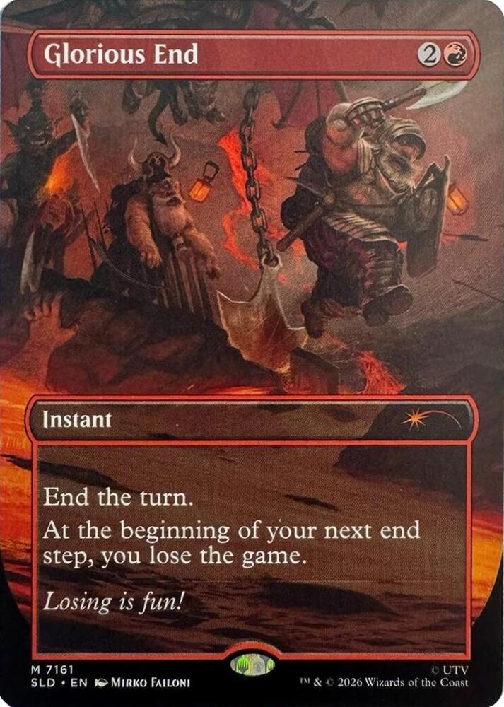 Glorious End [Secret Lair Drop Series] 7161