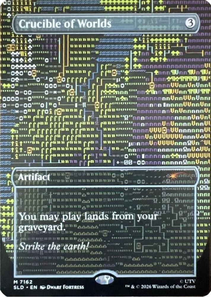 Crucible of Worlds (7162) [Secret Lair Drop Series] 7162