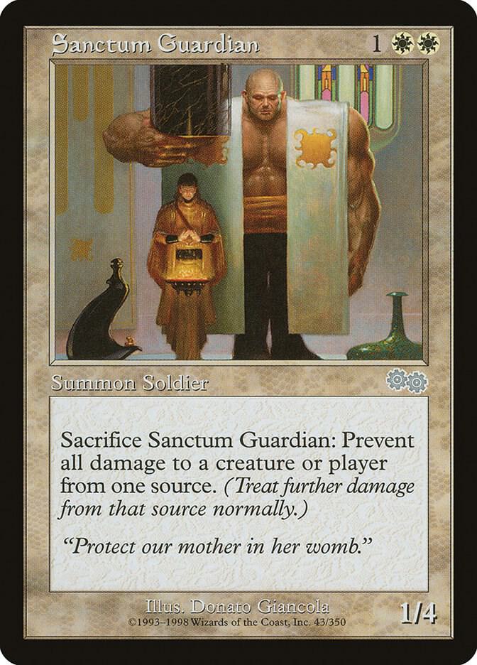 Sanctum Guardian [Urza's Saga] 43
