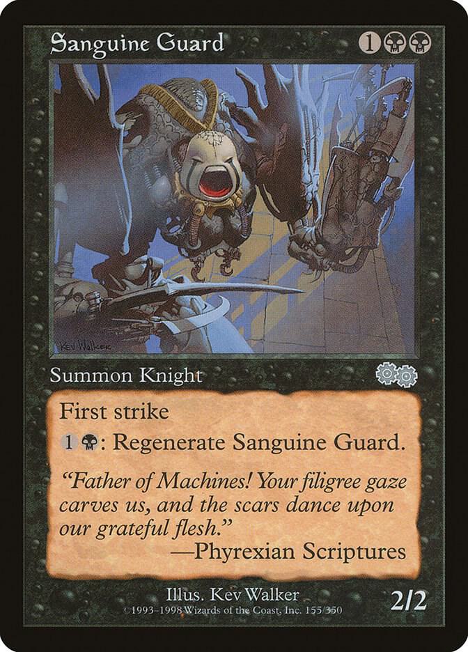 Sanguine Guard [Urza's Saga] 155