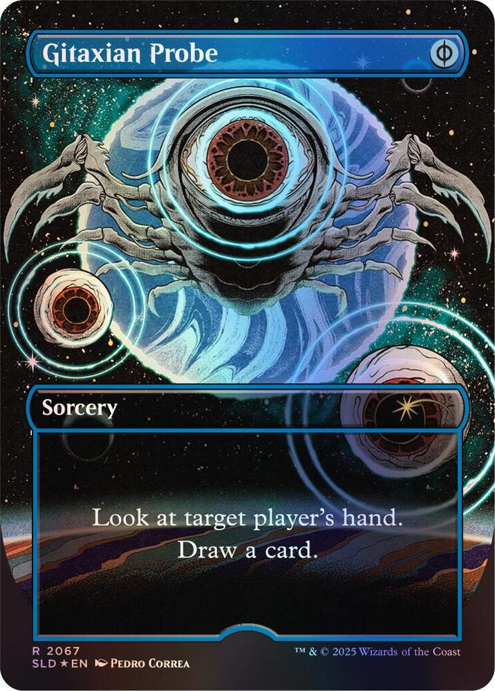 Gitaxian Probe (2067) (Rainbow Foil) [Secret Lair Drop Series] 2067
