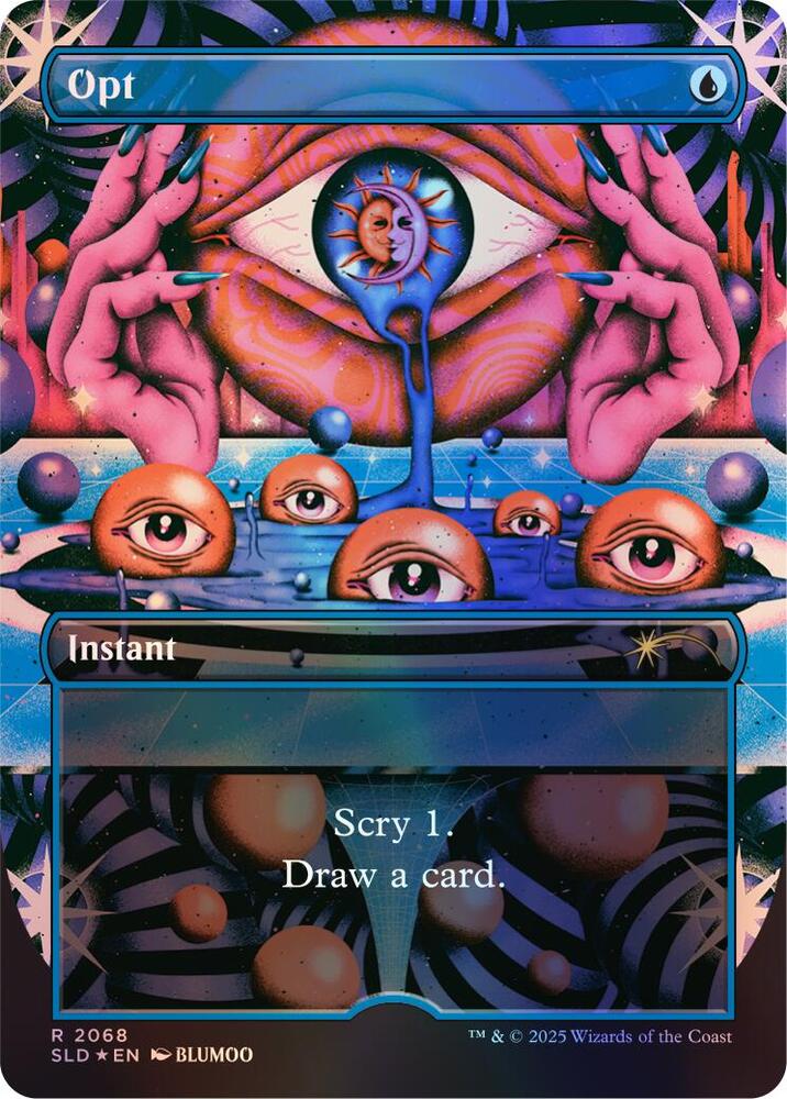 Opt (2068) (Rainbow Foil) [Secret Lair Drop Series] 2068