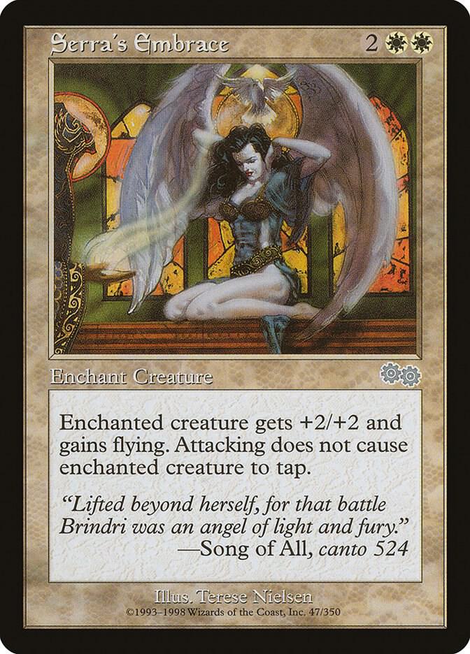 Serra's Embrace [Urza's Saga] 47