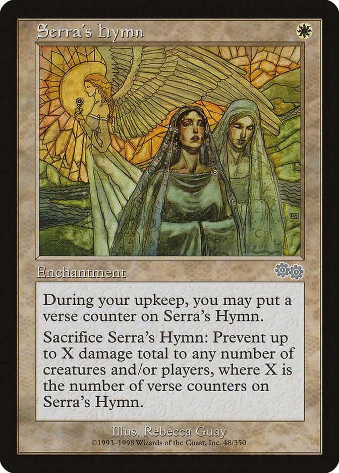 Serra's Hymn [Urza's Saga] 48