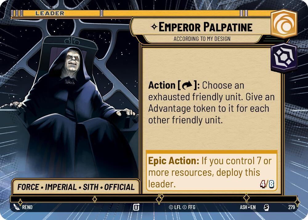 Emperor Palpatine - According to My Design (Hyperspace) [Ashes of the Empire] 279