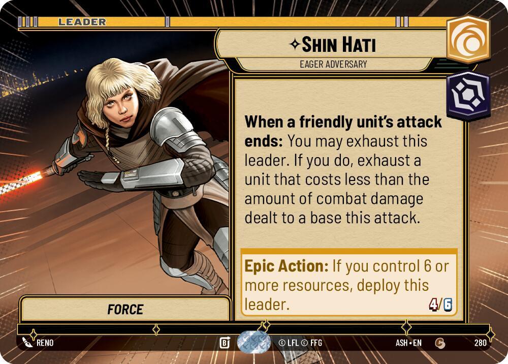Shin Hati - Eager Adversary (Hyperspace) [Ashes of the Empire] 280
