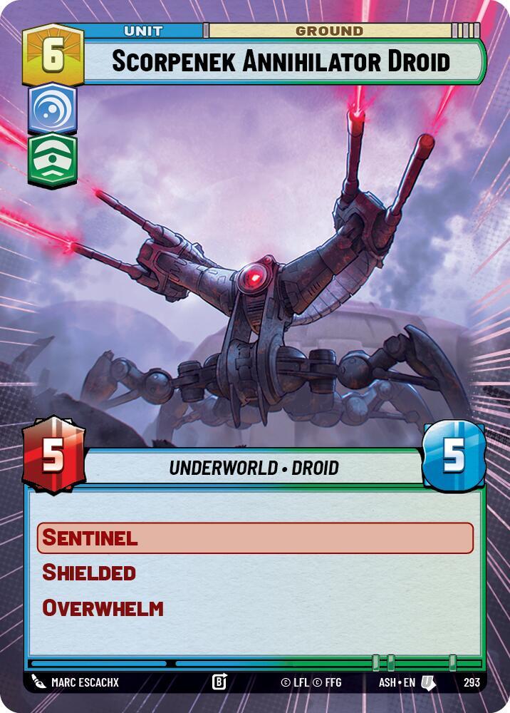 Scorpenek Annihilator Droid (Hyperspace) [Ashes of the Empire] 293