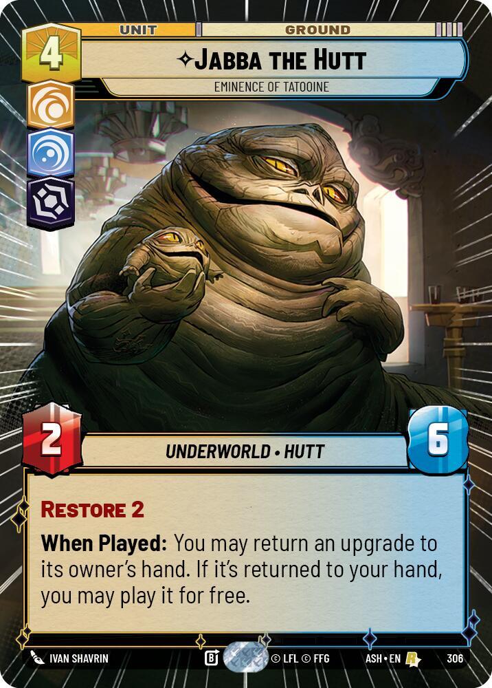 Jabba the Hutt - Eminence of Tatooine (Hyperspace) [Ashes of the Empire] 306