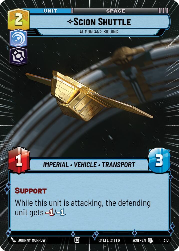 Scion Shuttle - At Morgan's Bidding (Hyperspace) [Ashes of the Empire] 310