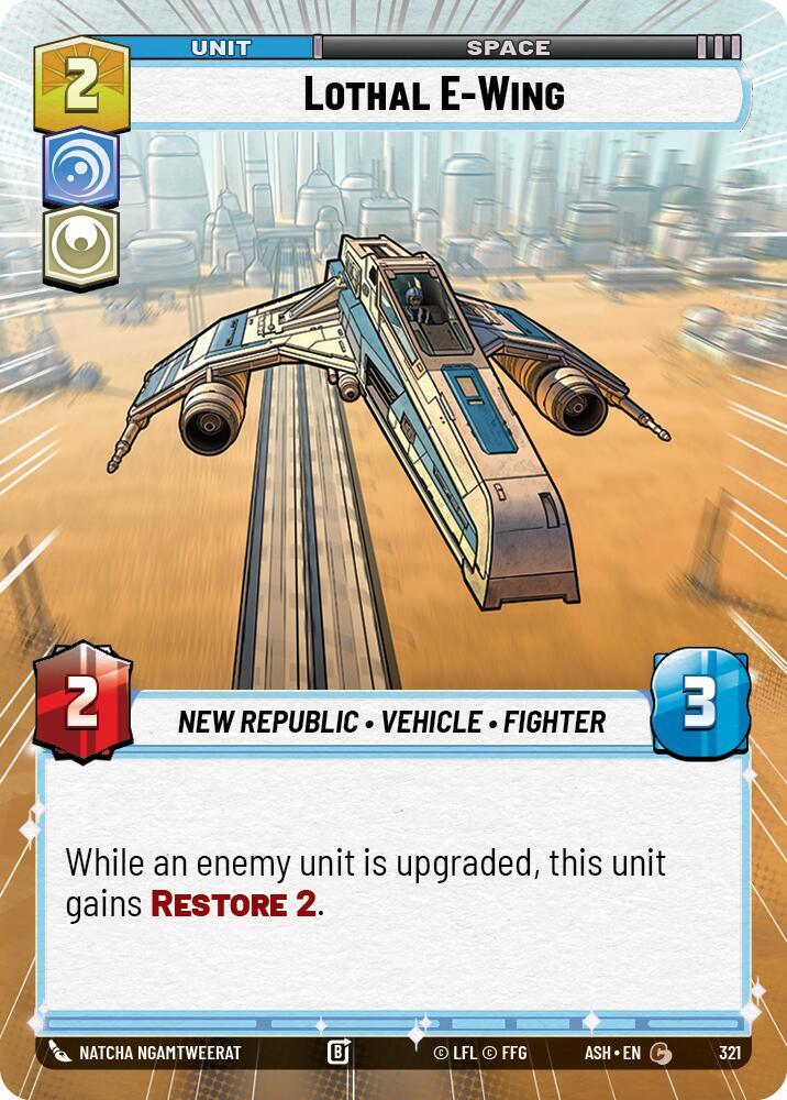 Lothal E-Wing (Hyperspace) [Ashes of the Empire] 321
