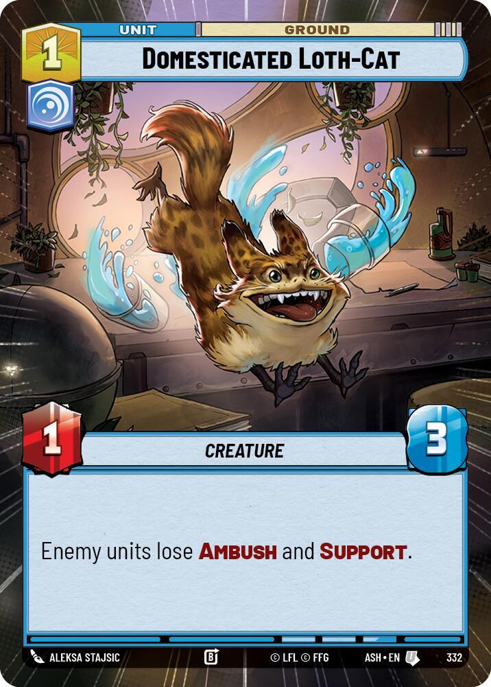 Domesticated Loth-Cat (Hyperspace) [Ashes of the Empire] 332