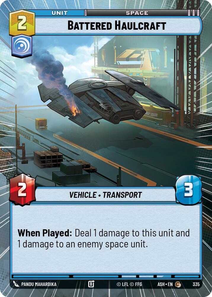 Battered Haulcraft (Hyperspace) [Ashes of the Empire] 335