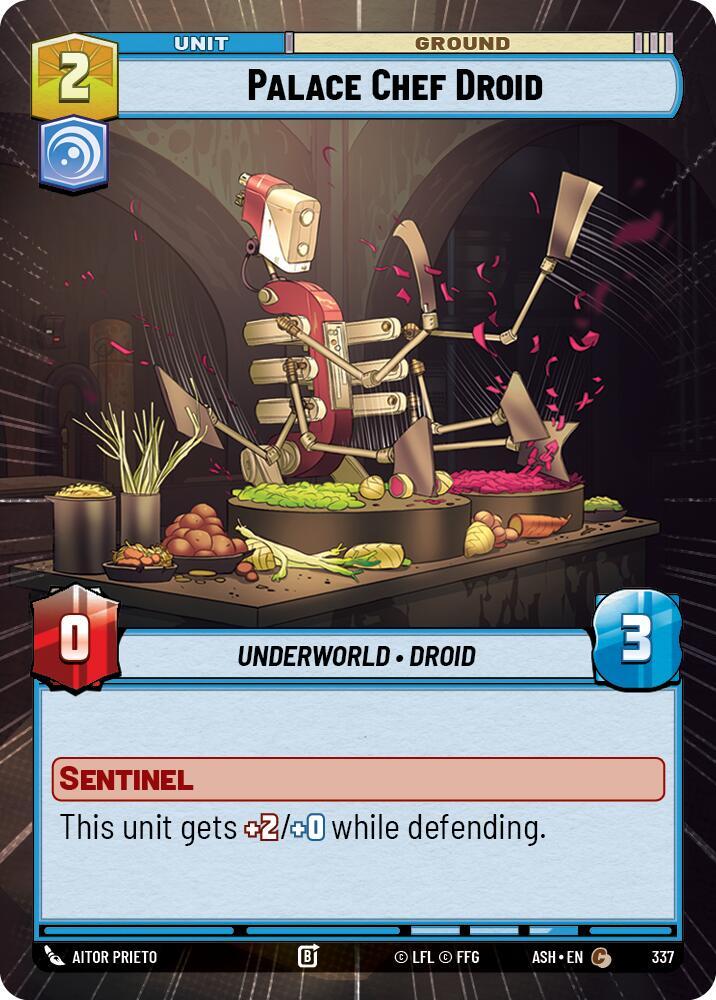 Palace Chef Droid (Hyperspace) [Ashes of the Empire] 337