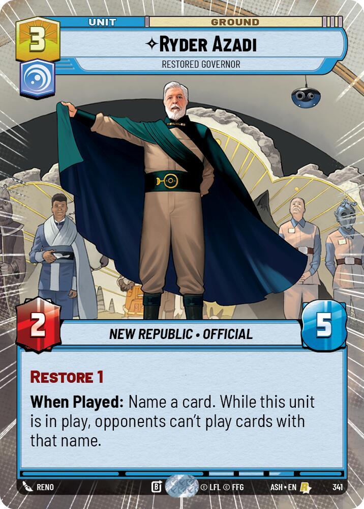 Ryder Azadi - Restored Governor (Hyperspace) [Ashes of the Empire] 341
