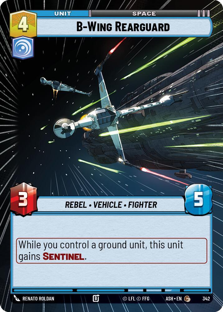 B-Wing Rearguard (Hyperspace) [Ashes of the Empire] 342