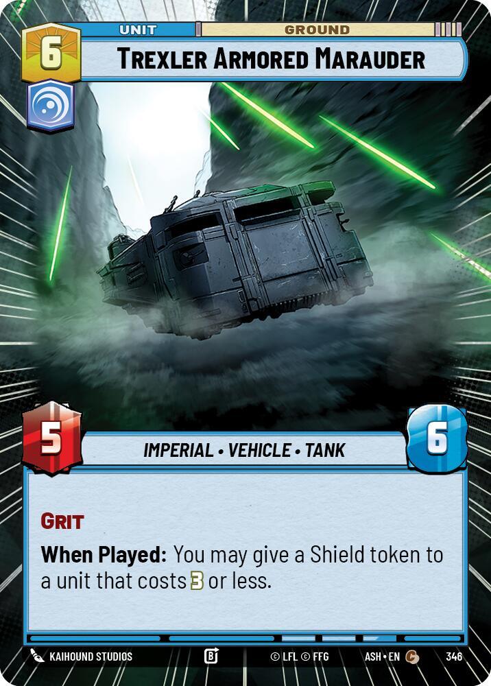 Trexler Armored Marauder (Hyperspace) [Ashes of the Empire] 346
