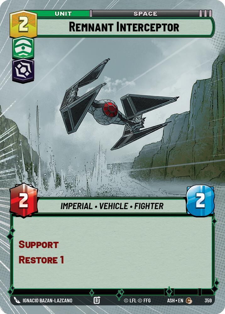 Remnant Interceptor (Hyperspace) [Ashes of the Empire] 359