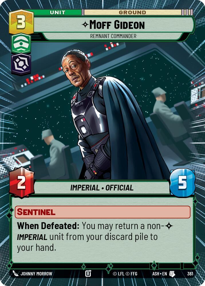 Moff Gideon - Remnant Commander (Hyperspace) [Ashes of the Empire] 361