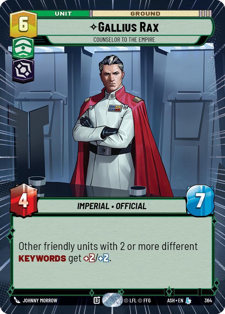 Gallius Rax - Counselor to the Empire (Hyperspace) [Ashes of the Empire] 364