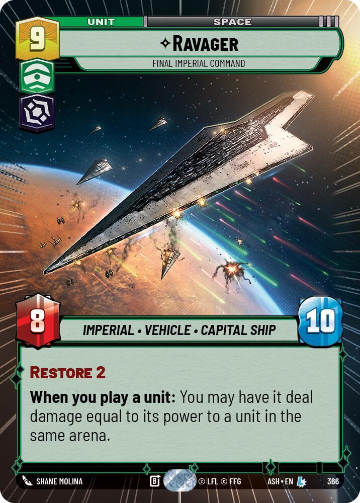 Ravager - Final Imperial Command (Hyperspace) [Ashes of the Empire] 366