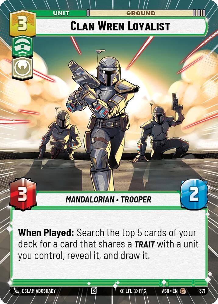Clan Wren Loyalist (Hyperspace) [Ashes of the Empire] 371