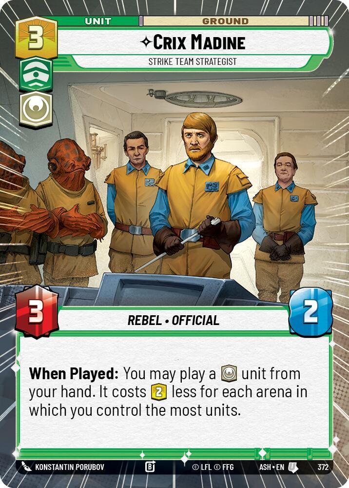 Crix Madine - Strike Team Strategist (Hyperspace) [Ashes of the Empire] 372