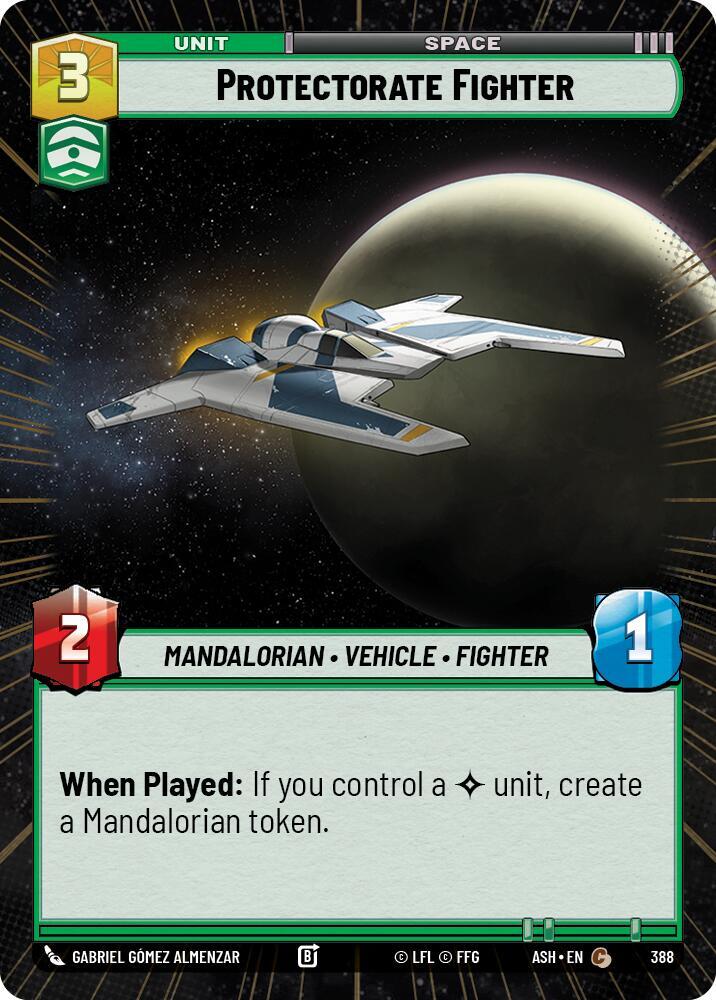 Protectorate Fighter (Hyperspace) [Ashes of the Empire] 388