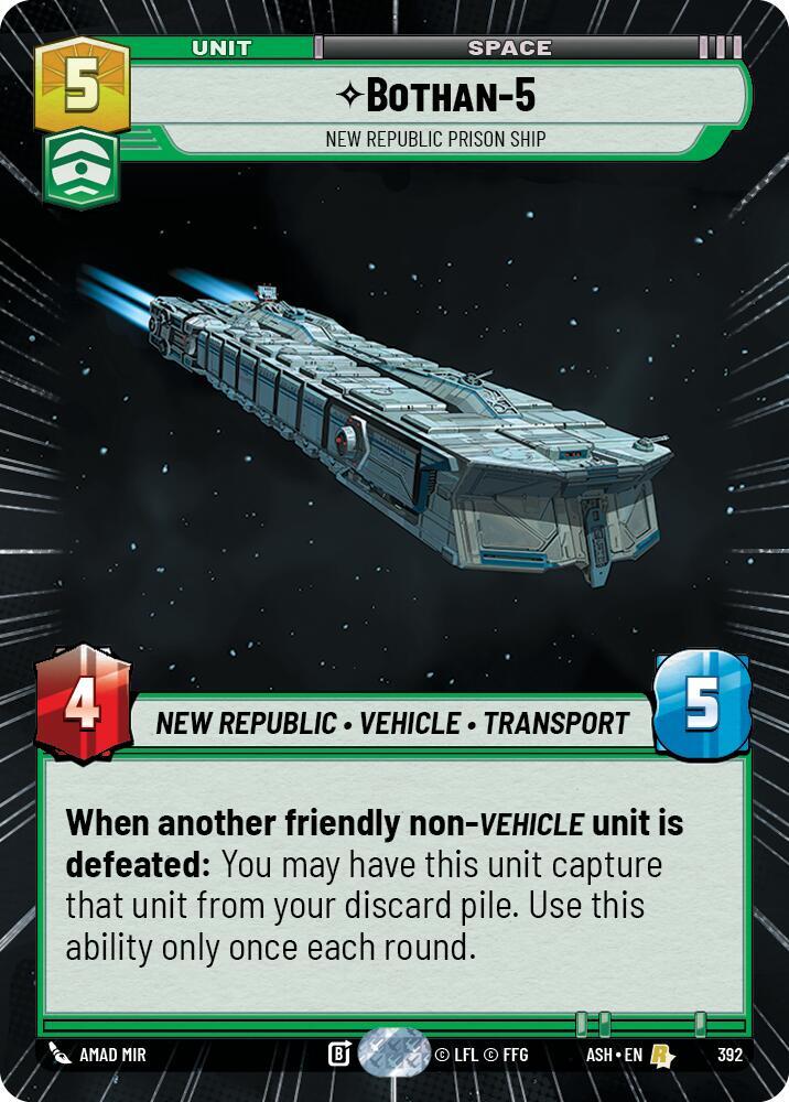 Bothan-5 - New Republic Prison Ship (Hyperspace) [Ashes of the Empire] 392