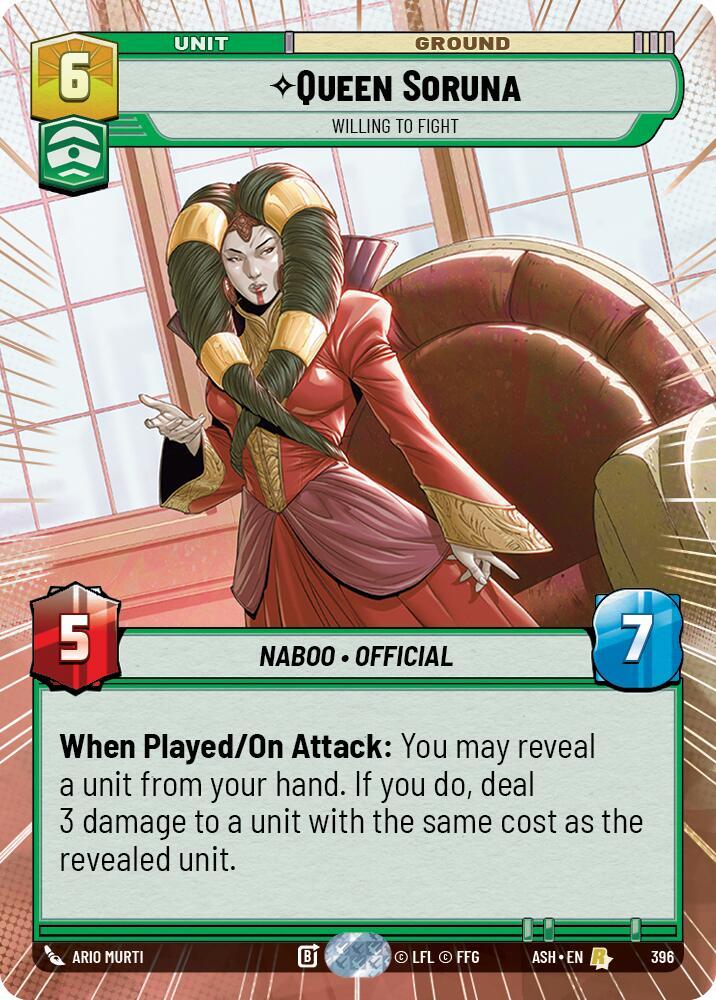 Queen Soruna - Willing to Fight (Hyperspace) [Ashes of the Empire] 396