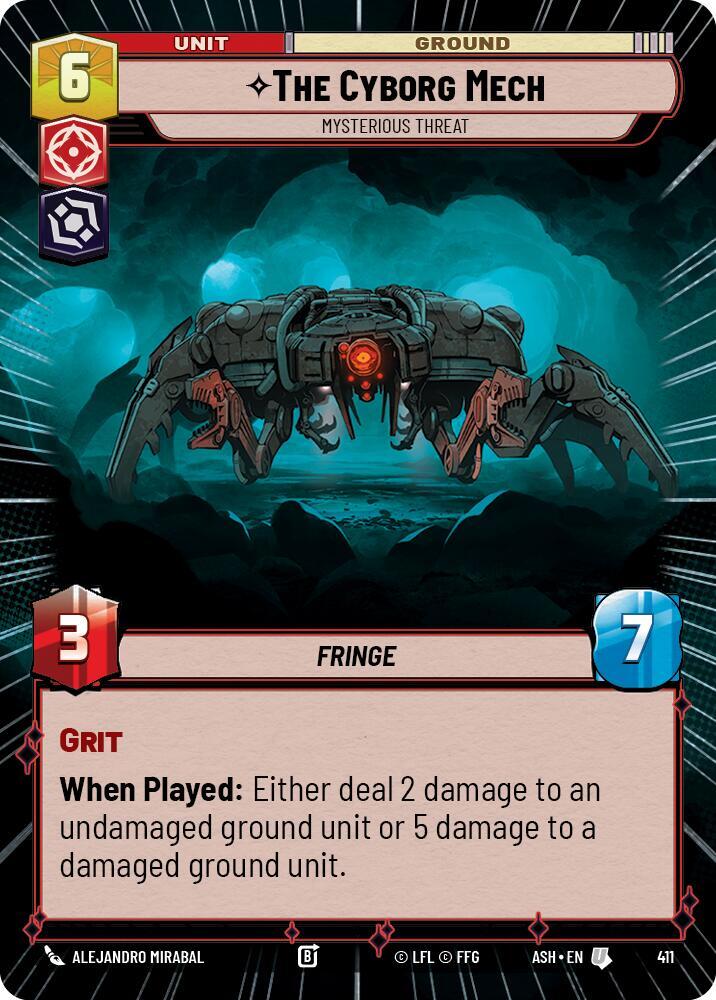 The Cyborg Mech - Mysterious Threat (Hyperspace) [Ashes of the Empire] 411