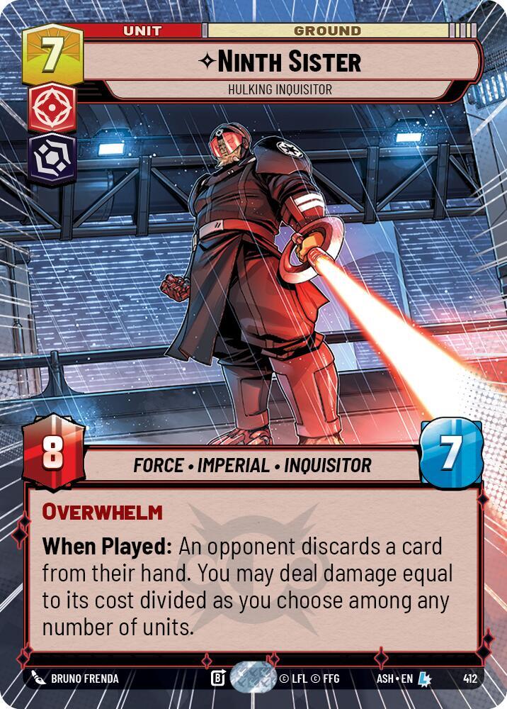 Ninth Sister - Hulking Inquisitor (Hyperspace) [Ashes of the Empire] 412