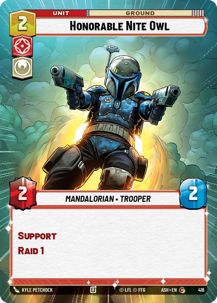 Honorable Nite Owl (Hyperspace) [Ashes of the Empire] 418