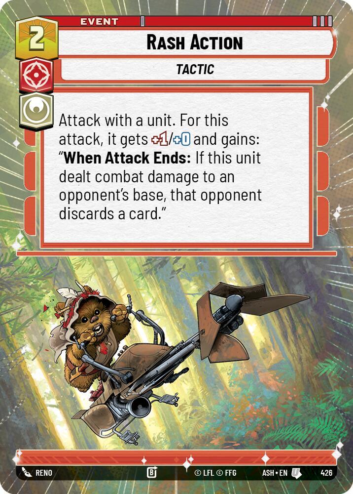 Rash Action (Hyperspace) [Ashes of the Empire] 426
