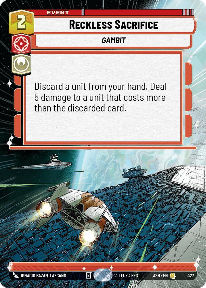 Reckless Sacrifice (Hyperspace) [Ashes of the Empire] 427