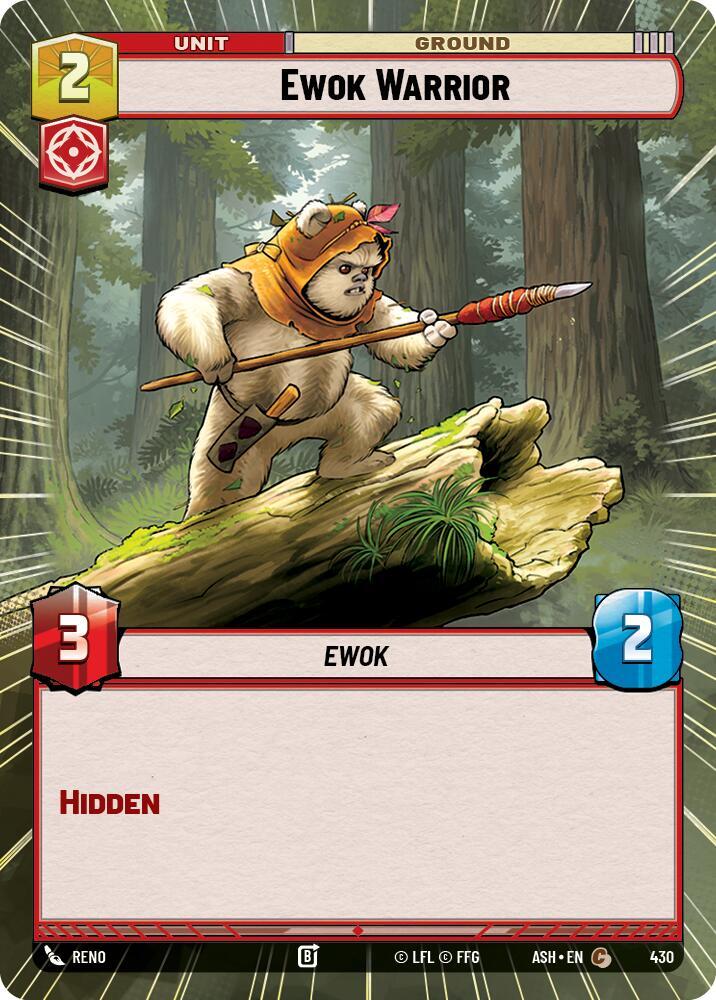 Ewok Warrior (Hyperspace) [Ashes of the Empire] 430