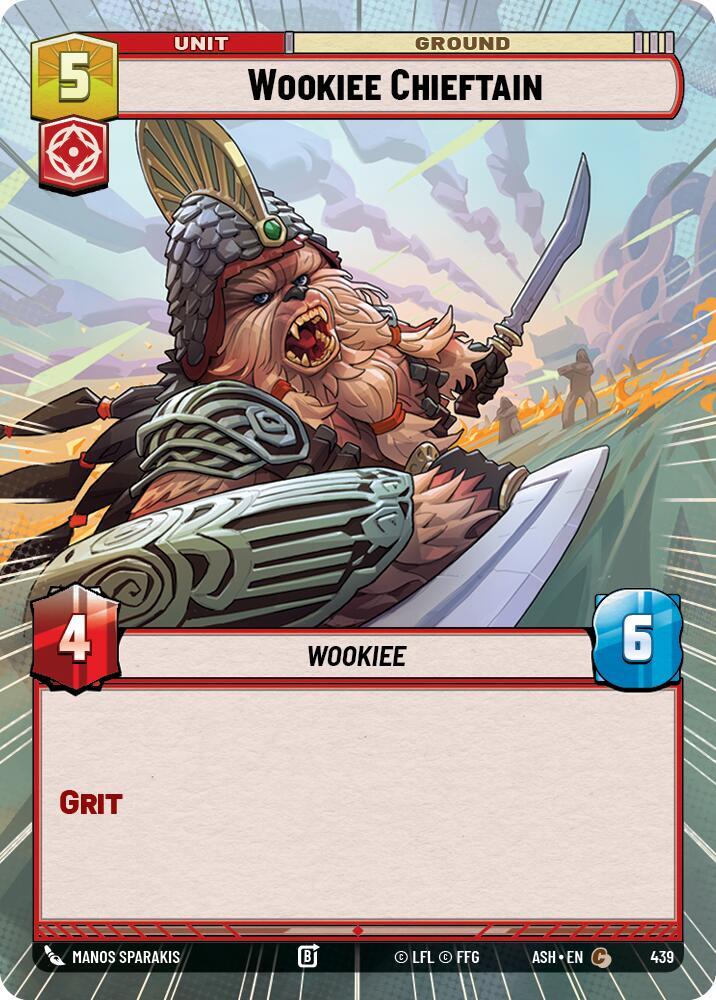 Wookiee Chieftain (Hyperspace) [Ashes of the Empire] 439