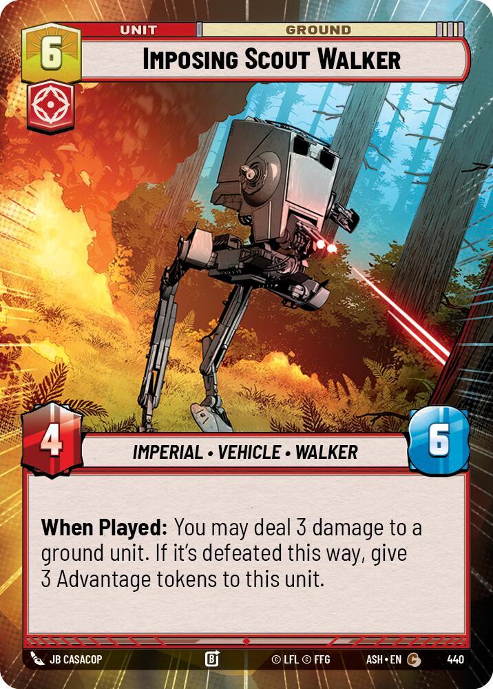 Imposing Scout Walker (Hyperspace) [Ashes of the Empire] 440