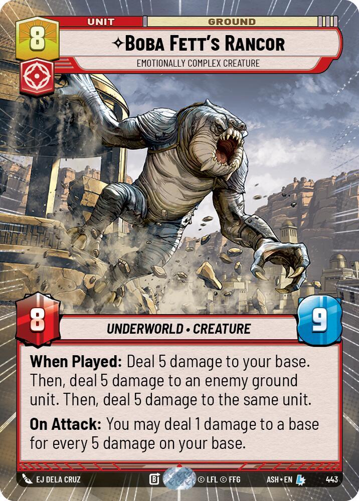 Boba Fett's Rancor - Emotionally Complex Creature (Hyperspace) [Ashes of the Empire] 443